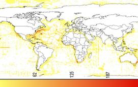 World variation in species richness of marine ﬁsh species according to GBIF-MaxEnt-restricted maps