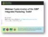 Presentation: Customization of the GBIF IPT