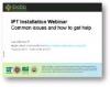Presentation: GBIF IPT, known issues and how to get help